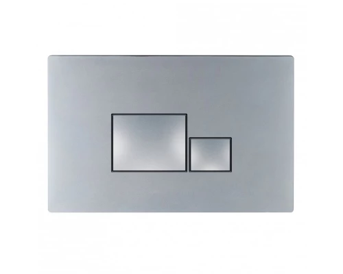 Клавиша смыва BelBagno, цвет хром матовый, BB070CR.MAT