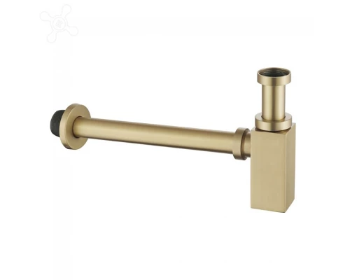 Сифон для раковины, цвет золото матовое, AF0031G