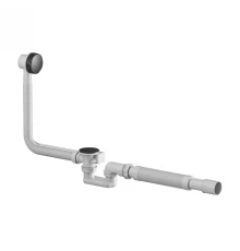 Слив-перелив Am.Pm полуавтомат, черный матовый, W90A-000-OflB