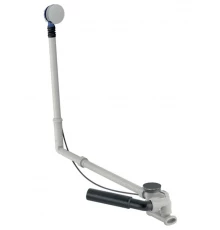 150.525.21.6 Слив-перелив Geberit, d52, длина 73 см, с декоративным комплектом: Глянцевый хром