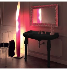 Ножка для консоли Kerasan Retro, цвет черный блестящий (для инсталляции необходимо 2 шт.), 108304 (1шт)