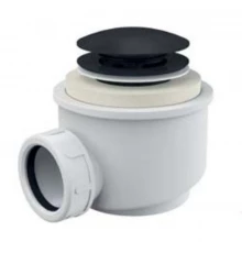 Сифон для душевого поддонa click/clack Alcaplast A465BLACK d50, черный-мат