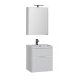 Тумба под раковину Aquanet Латина 60 (2 ящика) 00179934, цвет фасада белый