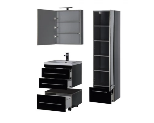 Тумба под раковину Aquanet Верона 58 подвесная 00176667, цвет белый