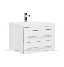 Тумба под раковину Aquanet Верона 58 подвесная 00176667, цвет белый