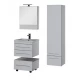 Тумба под раковину Aquanet Верона 58 подвесная 00176667, цвет белый