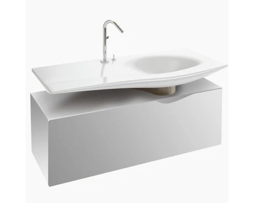 Тумба под раковину Jacob Delafon Stillness 120 см, EB2000-G1C, подвесная, цвет - белый