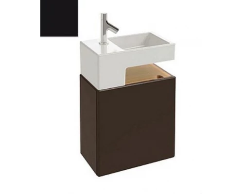 Тумба под раковину Jacob Delafon Terrace 50 см, EB1178-M61, цвет - черный матовый