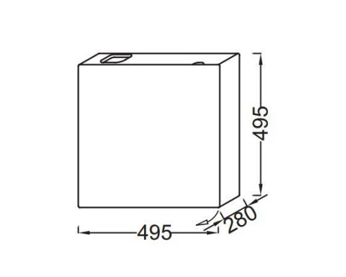 Тумба под раковину Jacob Delafon Terrace 50 см, EB1178-M61, цвет - черный матовый