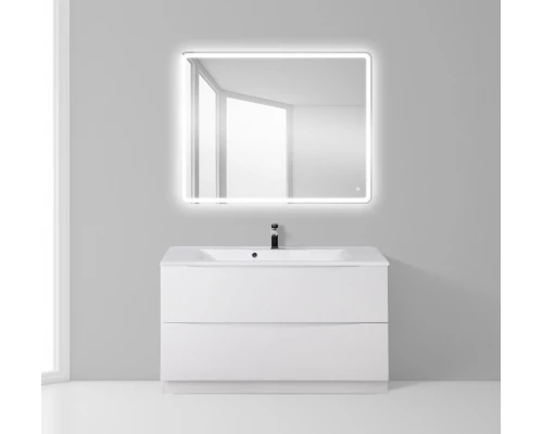 Тумба под раковину BelBagno Marino MARINO-1000-2C-PIA-BL-P, 100 х 44.5 х 80 см, Bianco Lucido - белый глянец