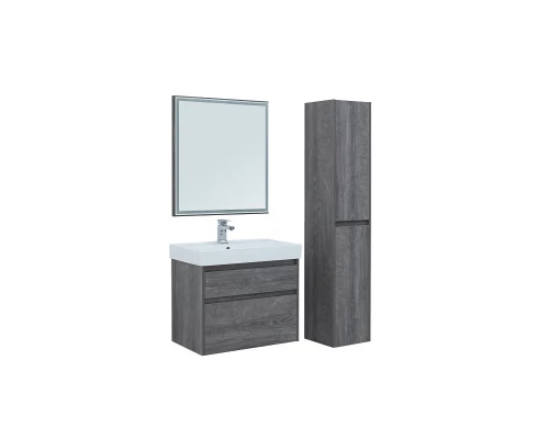 Тумба под раковину Aquanet Nova Lite 75, 2 ящика, дуб рошелье (242273)