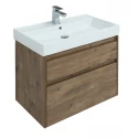 Тумба под раковину Aquanet Nova Lite 75, 2 ящика, дуб рустикальный (249515) Тумба под раковину Aquanet Nova Lite 75, 2 ящика, дуб рустикальный (249515)