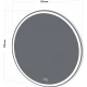 Зеркало BelBagno SPC-RNG-700-LED-TCH-WARM 70 см со встроенным светильником, сенсорным выключателем и подогревом