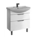 Тумба Dreja Laguna Plus 85 под раковину 99.0107, белый лак