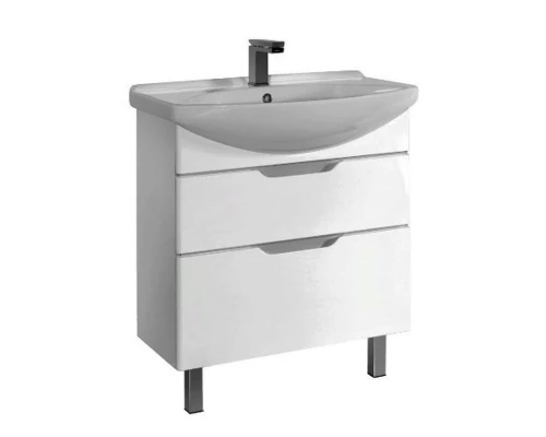 Тумба Dreja Laguna Plus 85 под раковину 99.0107, белый лак