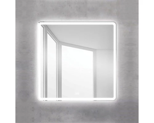 Зеркало BelBagno SPC-MAR-900-800-LED-TCH-WARM 90x80 см со встроенным светильником и сенсорным выключателем и подогревом