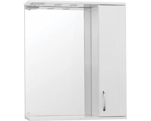 Зеркало-шкаф Style Line Эко Стандарт Панда 75/С ЛС-00000124, 75 см, правое, подвесное, белое