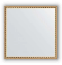 Зеркало в багетной раме Evoform Definite BY 0657 68 x 68 см, витое золото