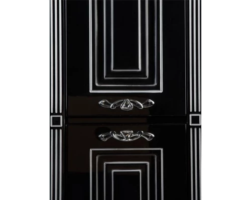 Пенал Aquanet Паола 40 00186112, цвет белый патина-золото