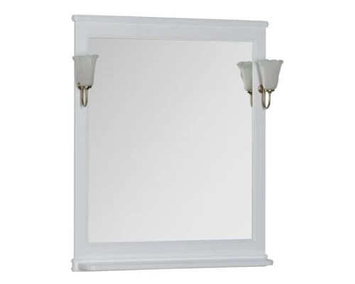 Зеркало Aquanet Валенса 80 00180151, цвет белый матовый