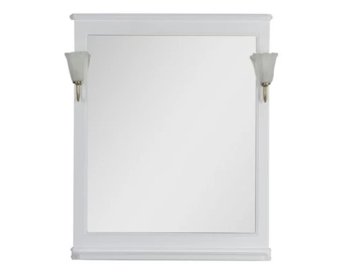 Зеркало Aquanet Валенса 80 00180151, цвет белый матовый