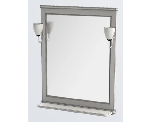 Зеркало Aquanet Валенса 80 00180151, цвет белый матовый