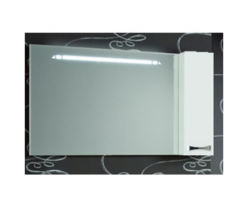 Зеркало Акватон Диор 120 (1A110702DR01R) правостороннее, белое