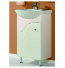 Тумба под раковину Акватон КОЛИБРИ 45,1A065201KO01L, левый, белый