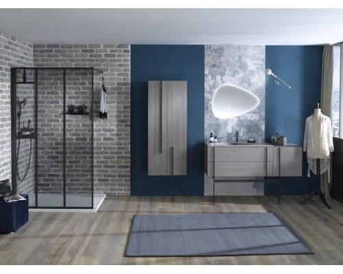 Тумба под раковину Jacob Delafon Nouvelle Vague 80 см, EB3030-G1C, цвет - белый глянцевый лак