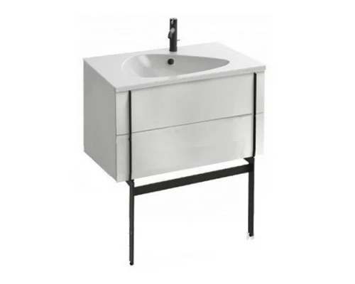 Тумба под раковину Jacob Delafon Nouvelle Vague 80 см, EB3030-G1C, цвет - белый глянцевый лак