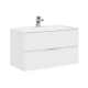 Тумба под раковину Aquanet Алвита 100 235341, цвет белый