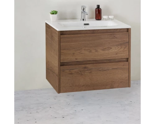 База под раковину BelBagno KRAFT 39-700/390-2C-SO-RT 70 cм подвесная с 2 ящиками, Rovere Tabacco