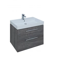 Тумба под раковину Aquanet Nova Lite 75, 2 ящика, дуб рошелье (242260)