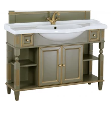 Тумба под раковину Migliore Kantri 26675, 120 см, цвет Oliva