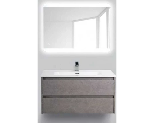 Тумба под раковину BelBagno Kraft KRAFT-1000-2C-SO-CG 100 см, подвесная, цвет цемент серый (cemento grigio)