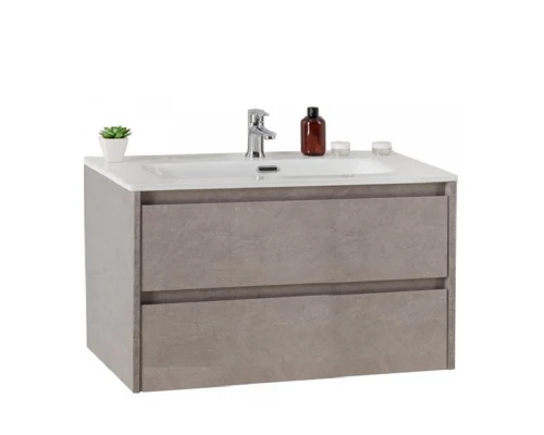 Тумба под раковину BelBagno Kraft KRAFT-1000-2C-SO-CG 100 см, подвесная, цвет цемент серый (cemento grigio)