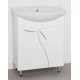Тумба под раковину Style Line Амелия 65 ЛС-00000009, 65 см, напольная, белая