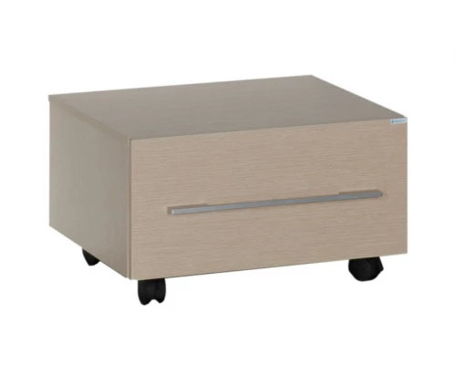 Тумба Aquanet Нота 58 подкатная 00170731, цвет черный