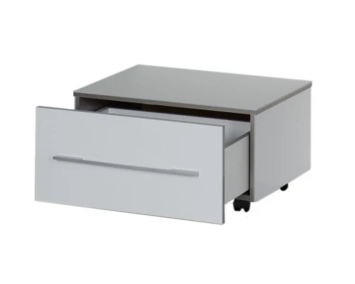 Тумба Aquanet Нота 58 подкатная 00170731, цвет черный