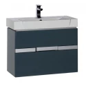 Тумба под раковину Aquanet Виго 80 00183364, цвет сине-серый Тумба под раковину Aquanet Виго 80 00183364, цвет сине-серый