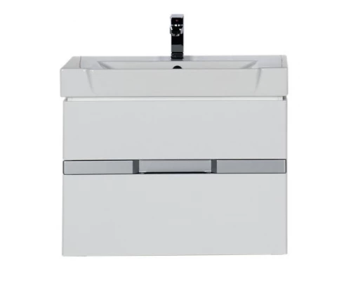 Тумба под раковину Aquanet Виго 80 00183364, цвет сине-серый