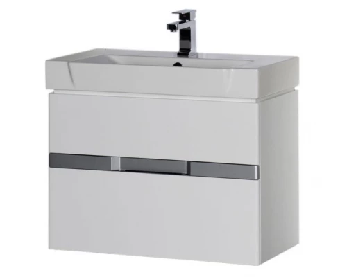Тумба под раковину Aquanet Виго 80 00183364, цвет сине-серый