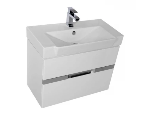 Тумба под раковину Aquanet Виго 80 00183364, цвет сине-серый