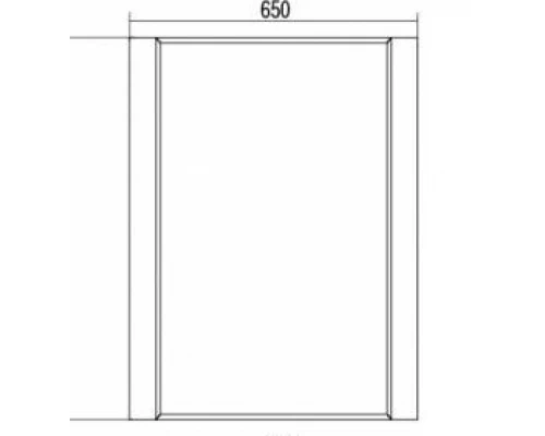 Зеркало Акватон Ария 65 белый 1A133702AA010