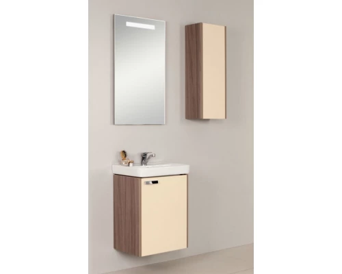 Шкаф одностворчатый Акватон Йорк, 1A171403YOAY0, белый/ выбеленное дерево