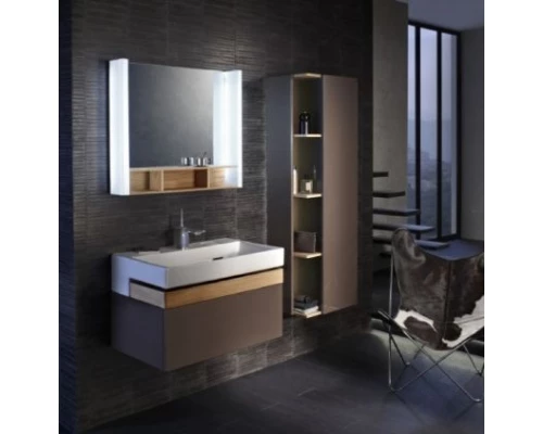 Тумба под раковину Jacob Delafon Terrace 100 см, EB1187-G1C, подвесная, белый лак