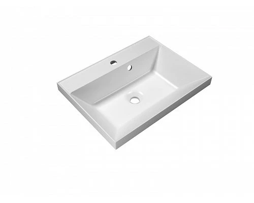 Тумба под раковину BelBagno Marino MARINO-600-2C-SO-BL-P, 60 х 45 х 55 см, Bianco Lucido - белый глянец