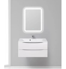 Тумба под раковину BelBagno Marino MARINO-900-2C-SO-BO-P, 90 х 45 х 55 см, Bianco Opaco - белый матовый