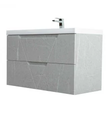 Тумба под раковину BelBagno Vittoria VITTORIA-900-2C-SO-TB-P 90 см, подвесная, цвет торос белый (toros bianco)