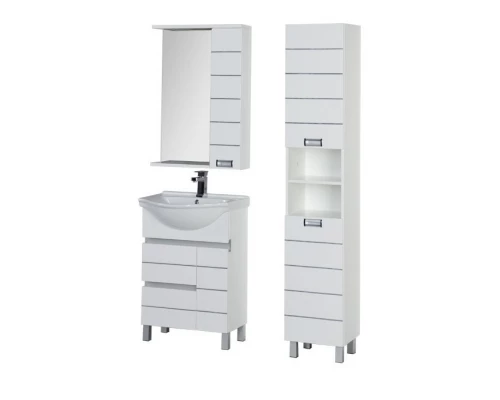 Тумба под раковину Aquanet Доминика 60 00171684, цвет фасада белый